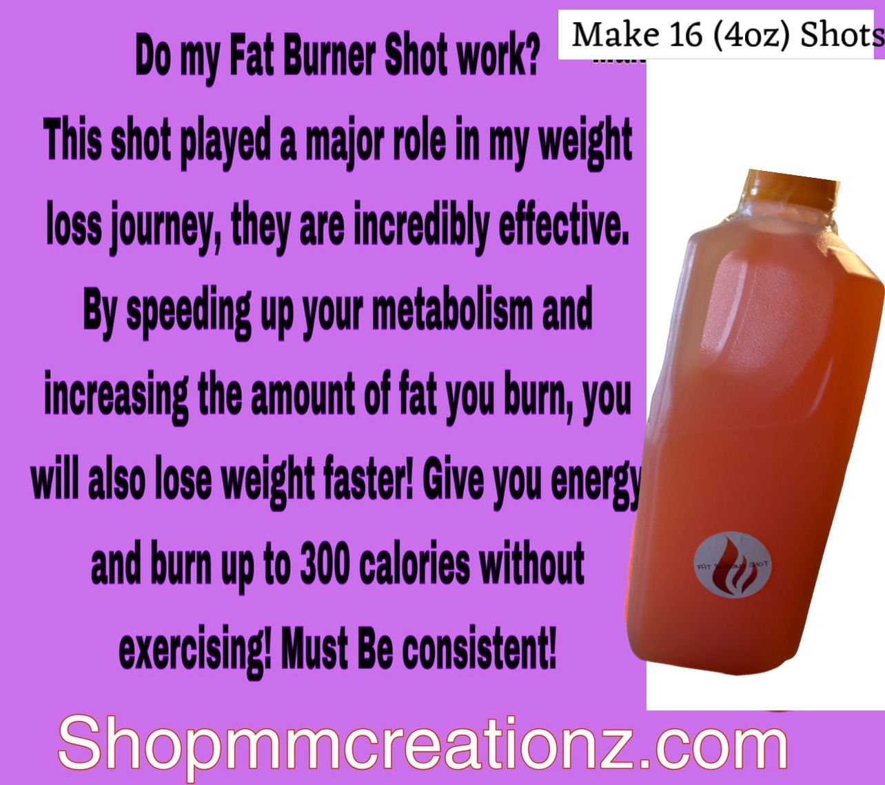 Half of Gallon Fat Burning Shots 1