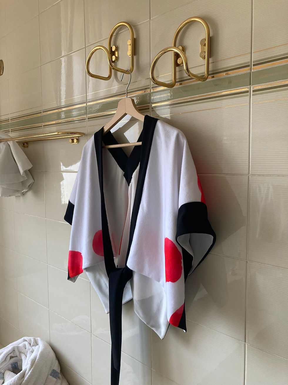 Close-up view of eco-friendly fabric texture used in luxury fashion