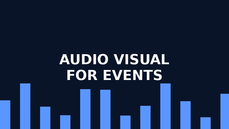 Learn what does AV play a role in a conference