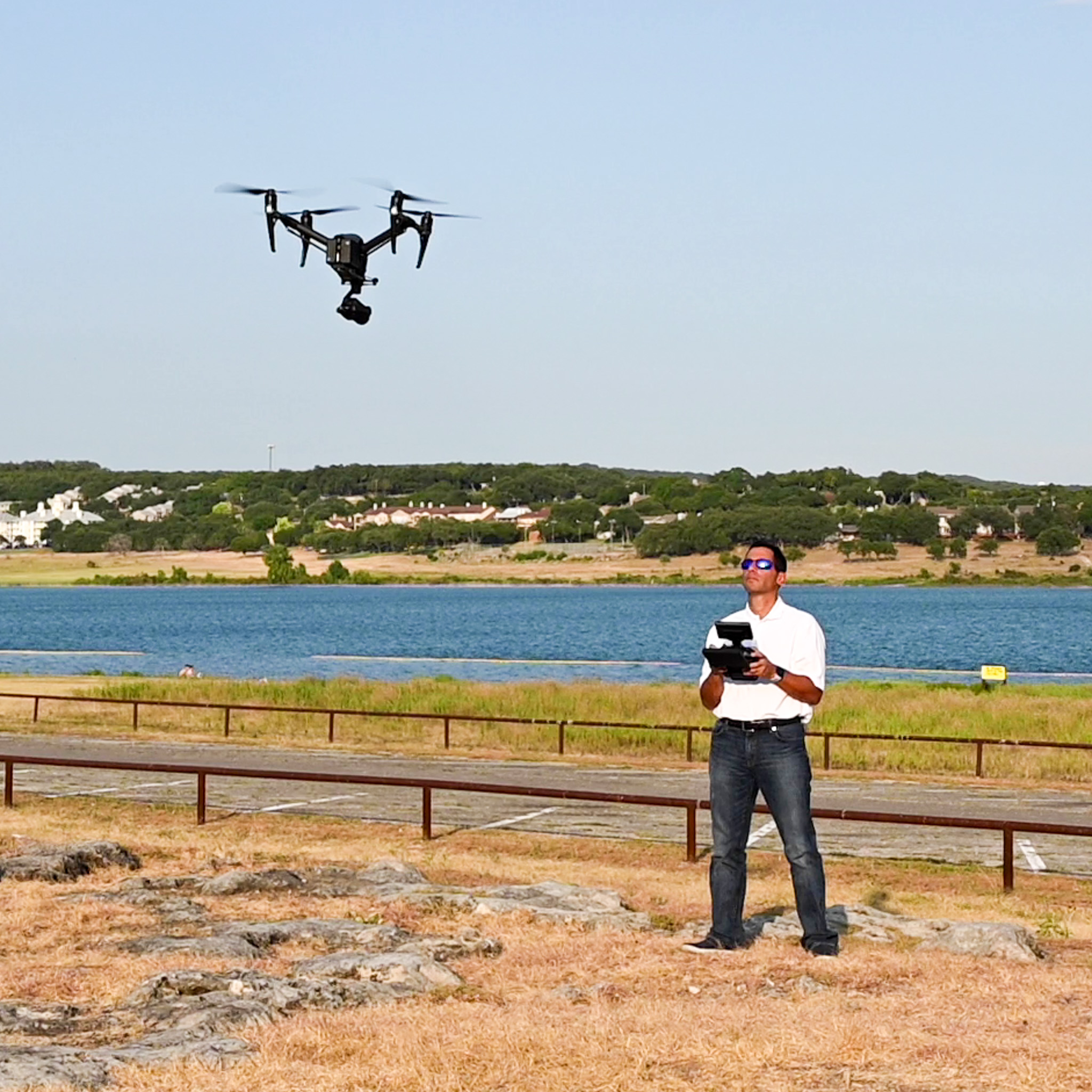Eric Goldstein — Cloud View Productions founder with drone