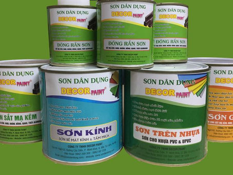 Giới Thiệu Sơn Sắt Mạ Kẽm Hiệu Decor Paint