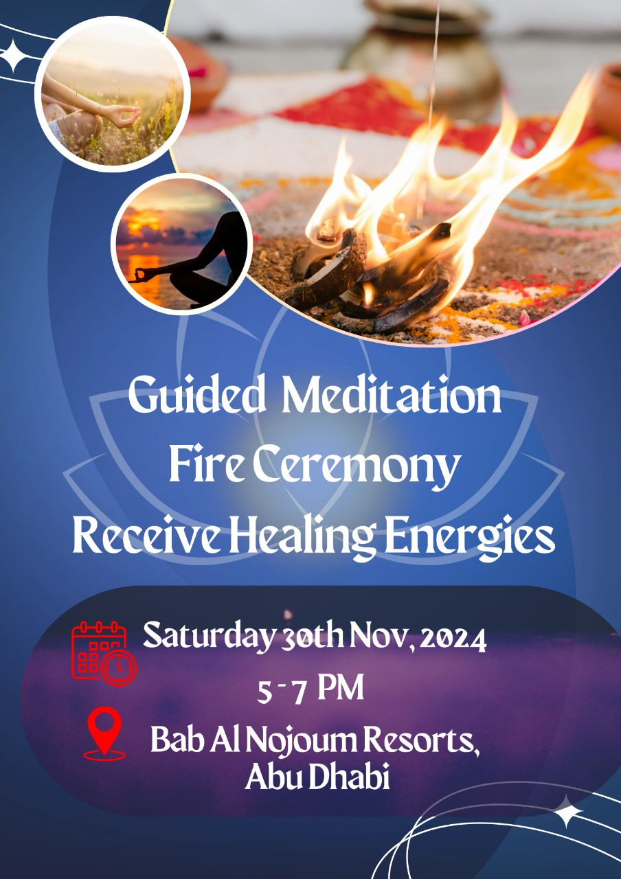 Heal Through Meditation & Fire Ceremony