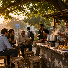 The Tea Stall Under the Tree