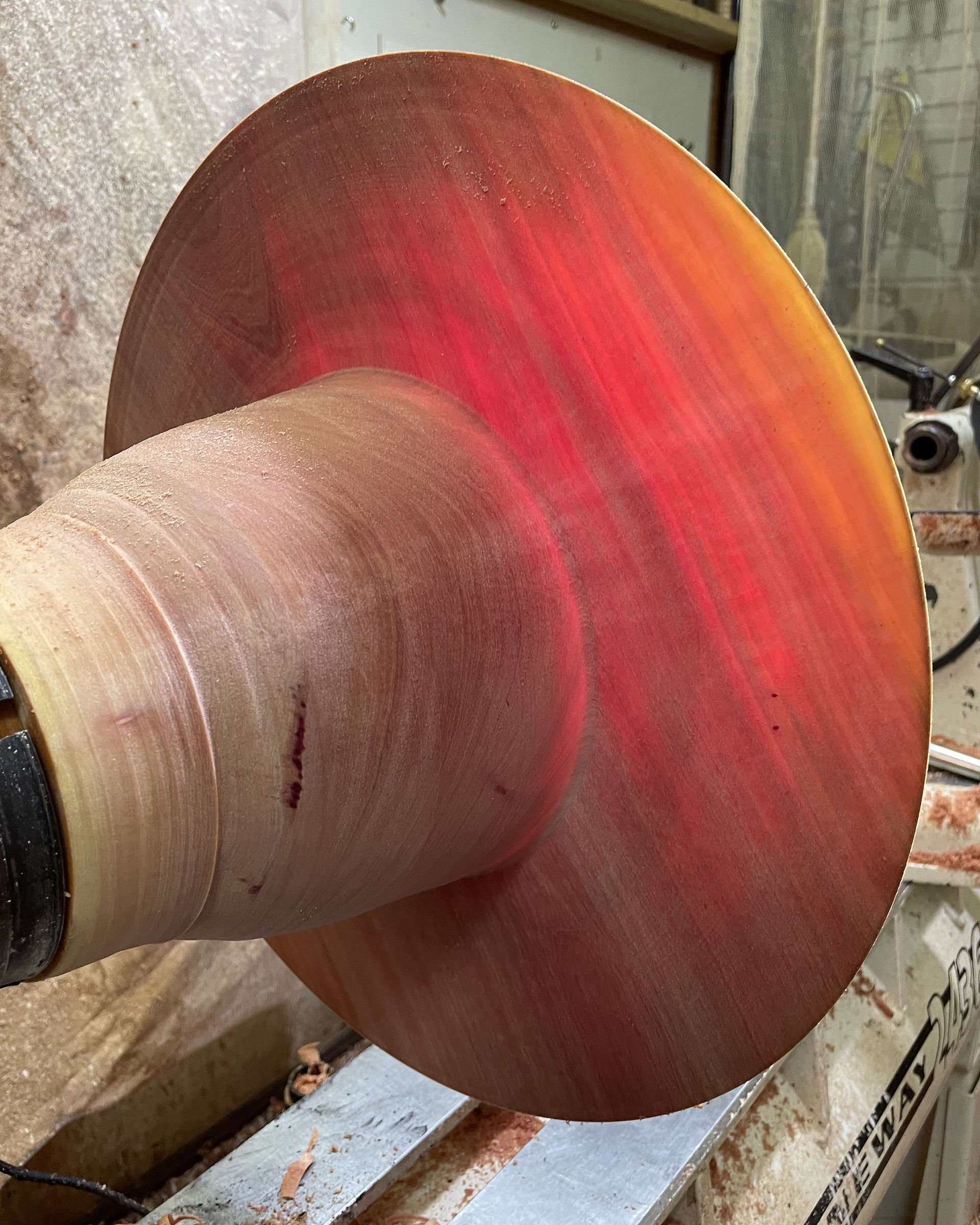 using light to help gage thickness