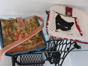 Two of our creatively crafted bags