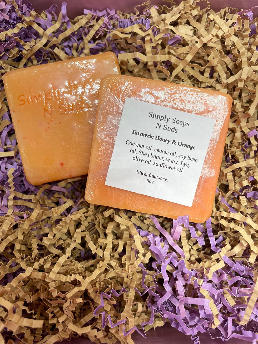 Thumbnail: Turmeric Honey and Orange (5oz) bar