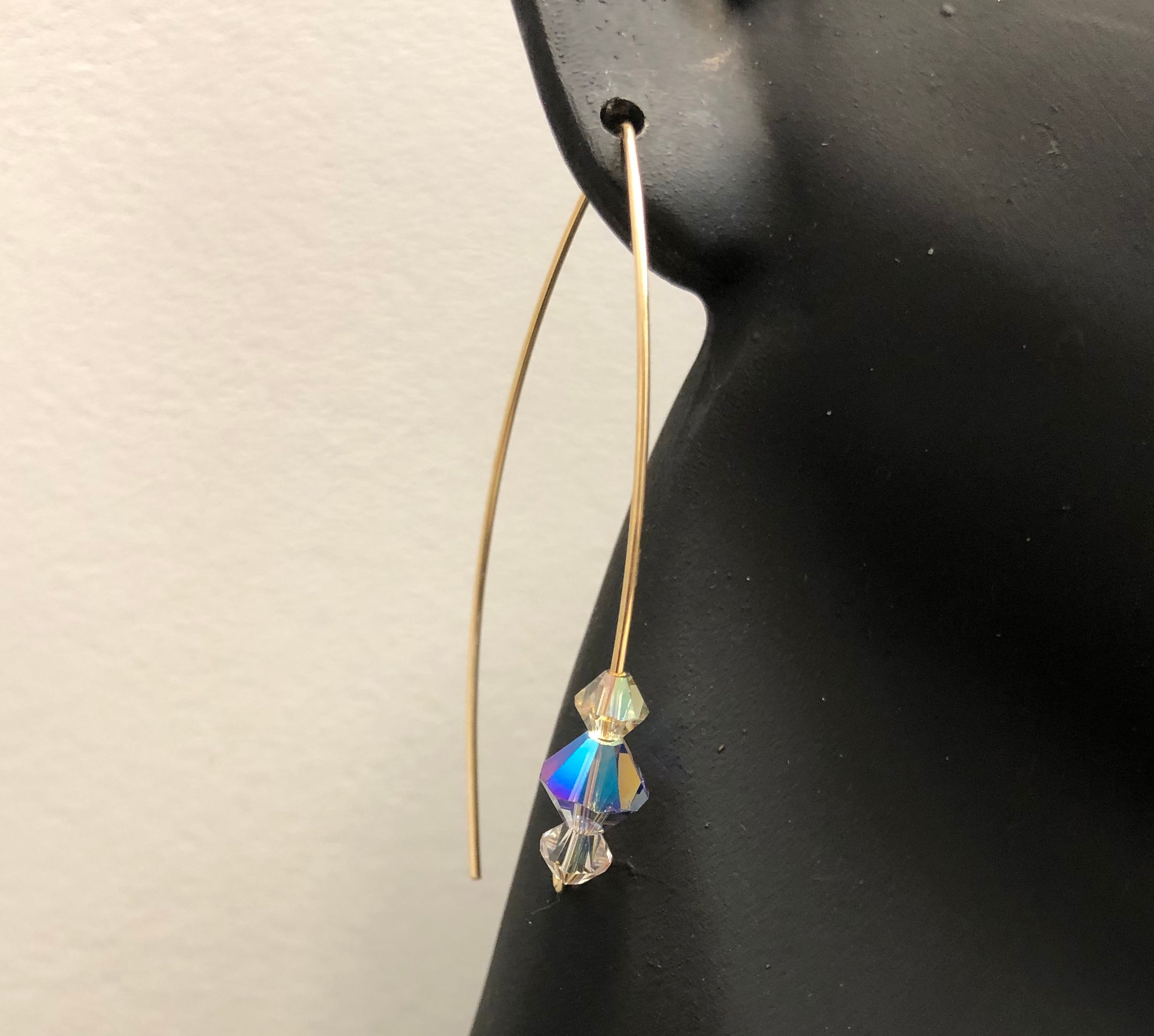 Almond Drop Earrings
