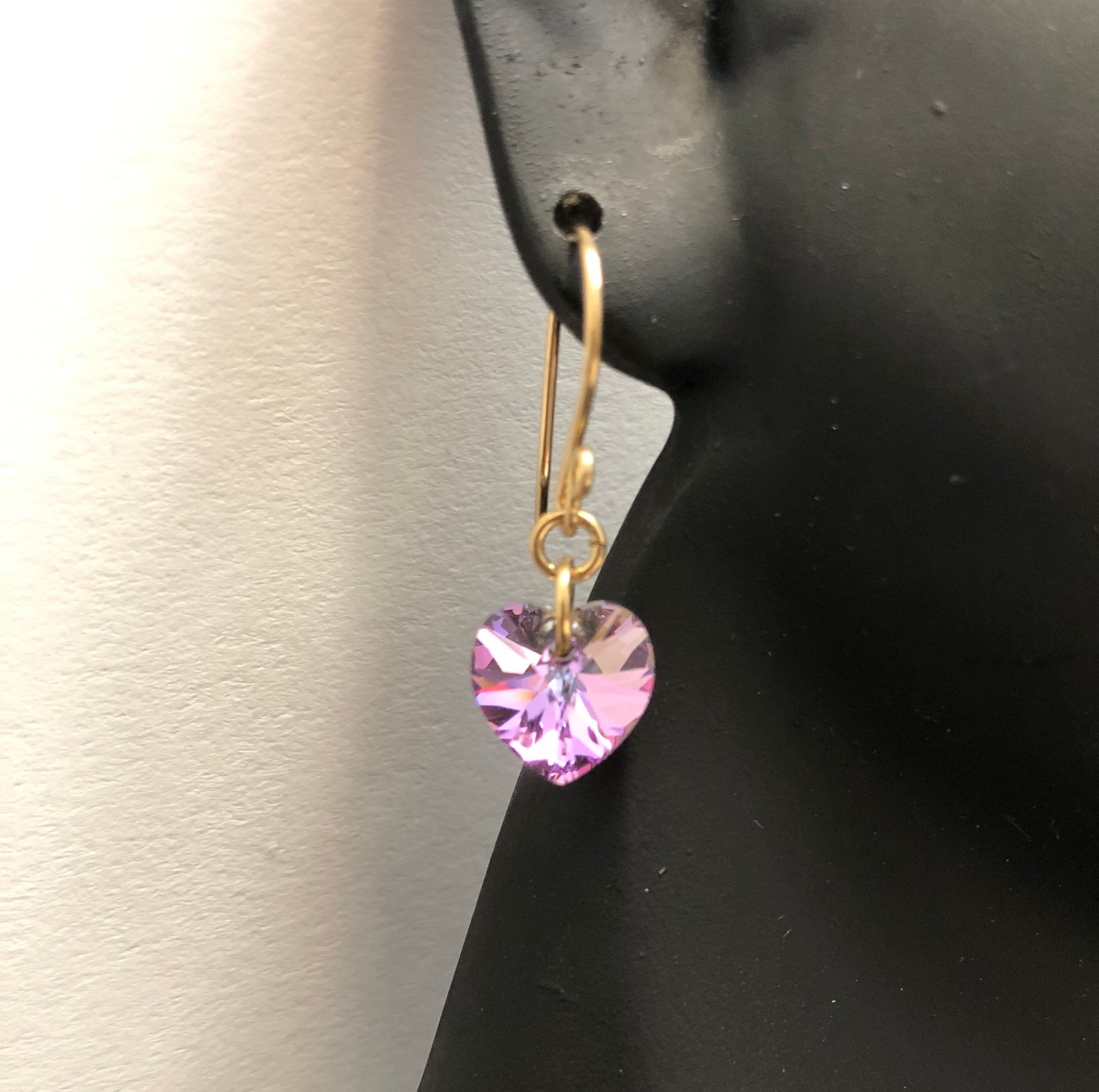 Vitrail Light Heart Earrings