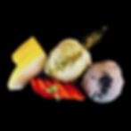 114 • Zwei Kugeln Eis mit Obst *AZ