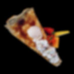 117 • Crêpes mit Vanilleeis und mit/ohne Sahne *AZ