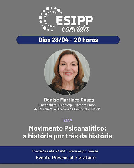 ESIP Convida - Movimento Psicanalítico: a história por trás da história