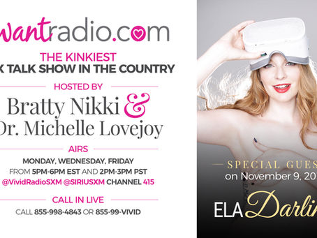 iWantRadio Welcomes Virtual Reality, Porn Superstar Ela Darling