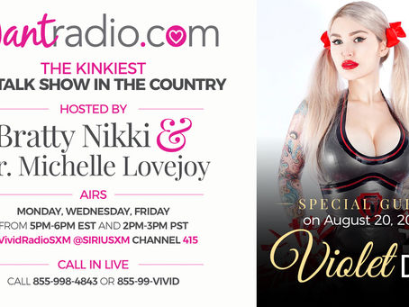 iWantRadio Welcomes Fetish Artist Violet Doll