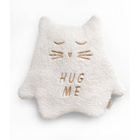 Malomi Kids Kitten Heat Pillow Toy in Ecru