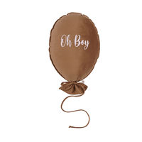 Malomi Kids Velvet Balloon Cushion in Golden Bronze