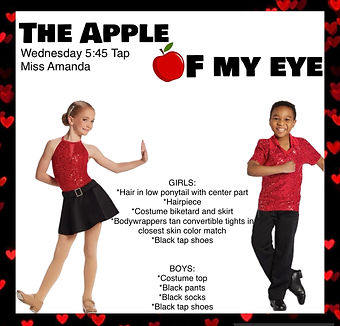 APPLE OF MY EYE