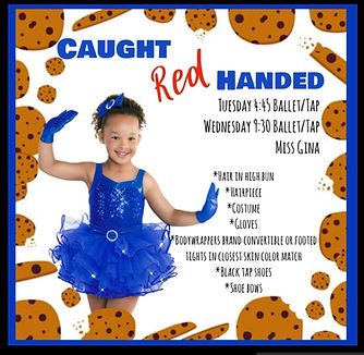 CAUGHT RED HANDED