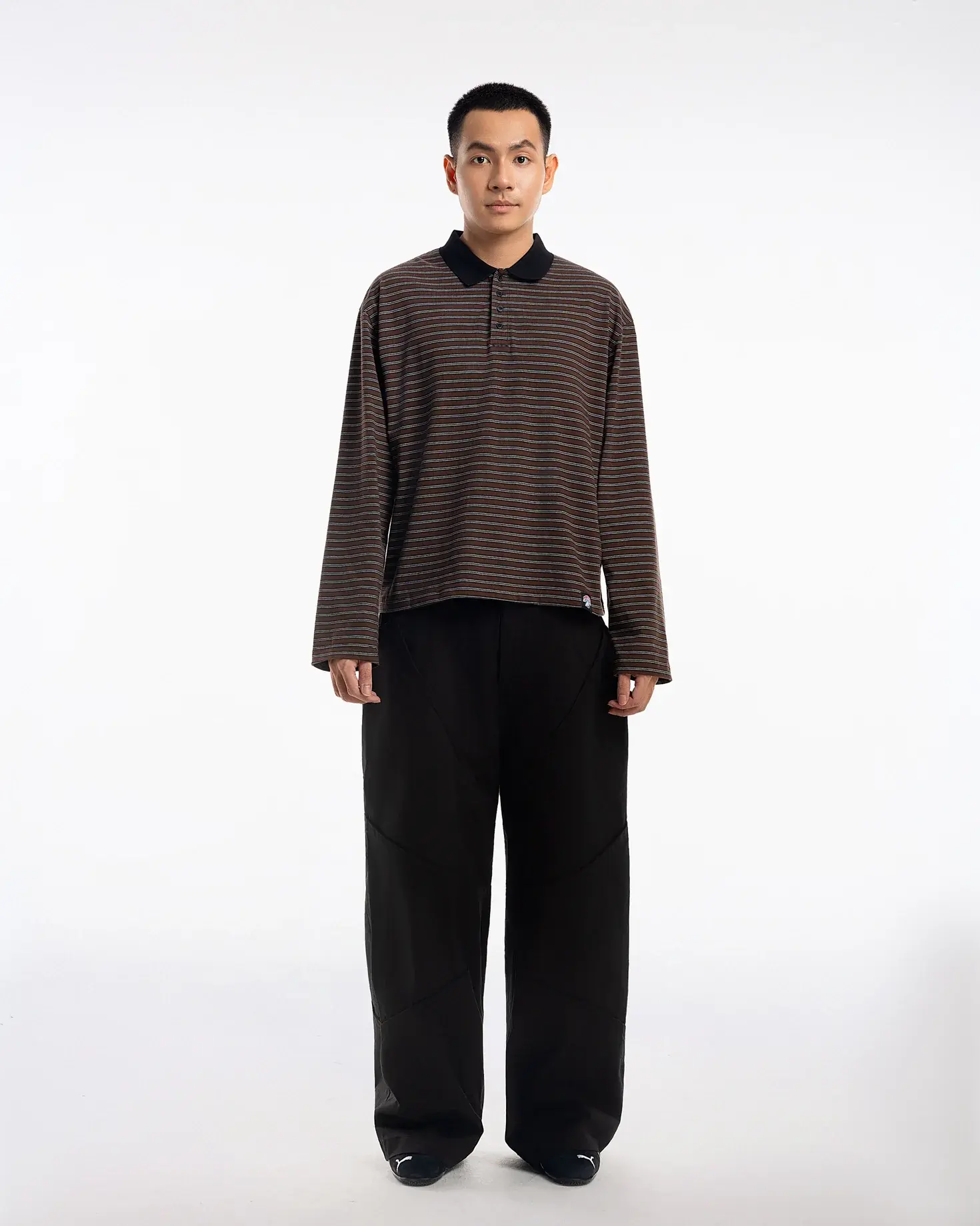 MILO STRIPED POLO TEE