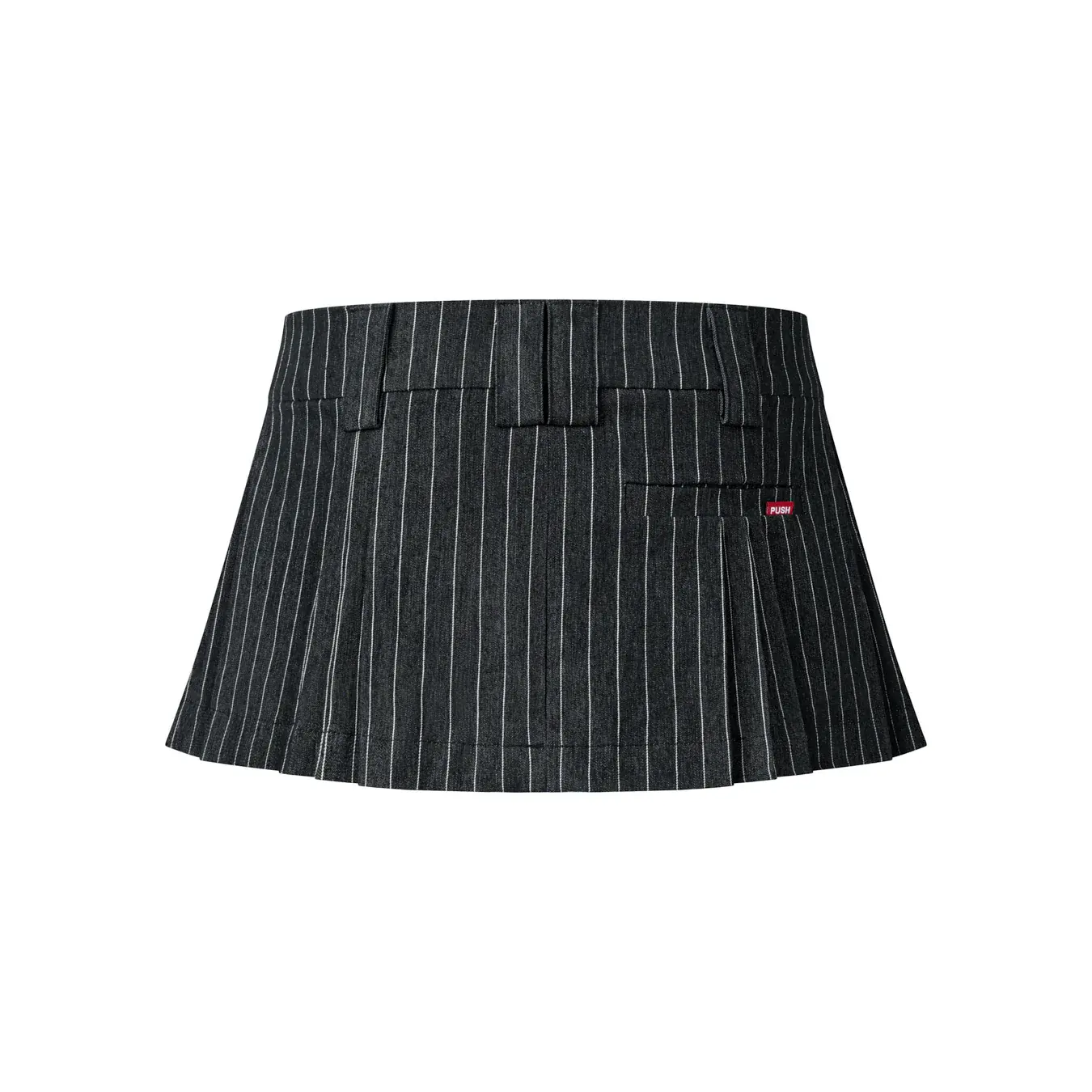 PUSHIE STRIPED MINI SKIRT