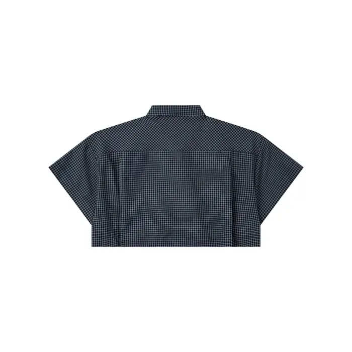 Gingham Crop Shirt