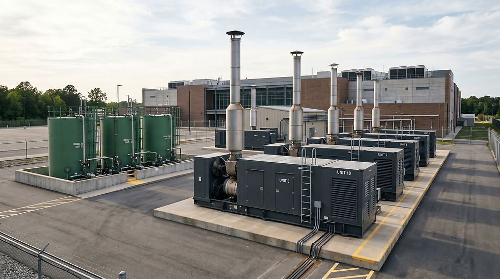 Data Center backup generators