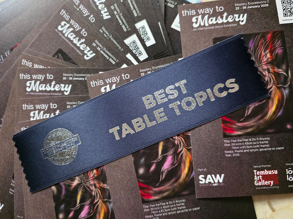 Speechless at winning this. What did I even say for my speech? 😂