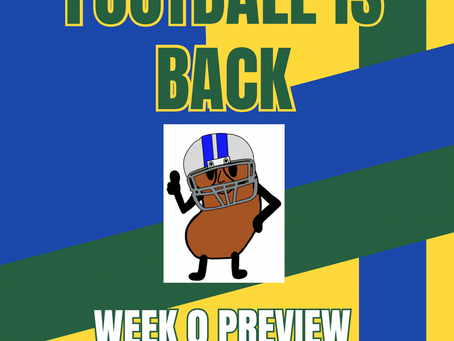 Football is BACK - College Football Week 0 Picks