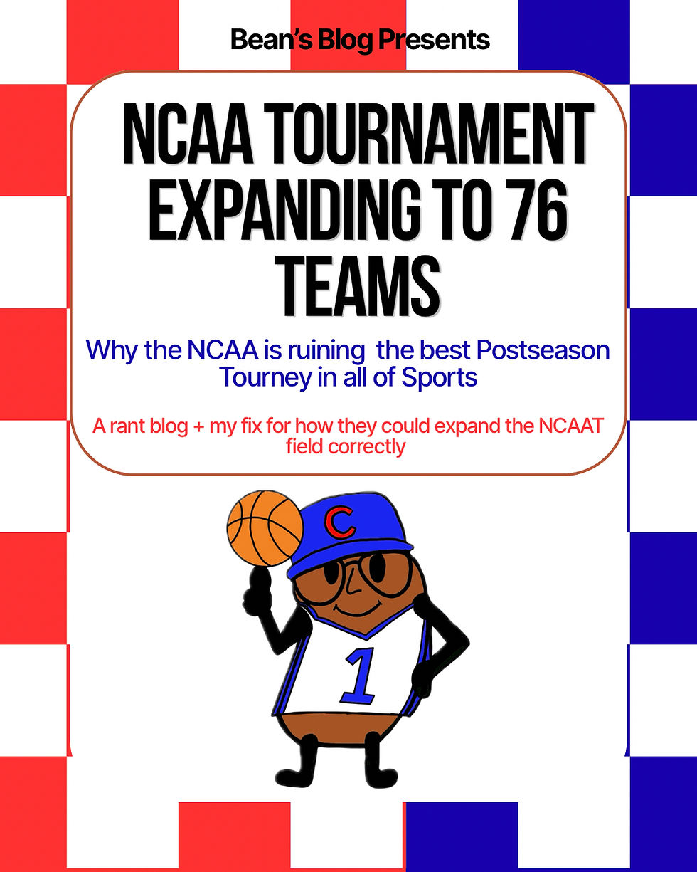 The NCAA Tourney is Expanding to 76 Teams -- The Cash Grab of all Cash Grabs