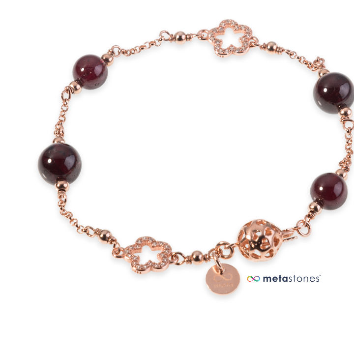 Thumbnail: Garnet Design Bracelet
