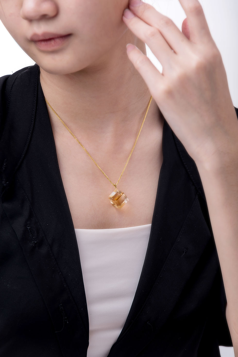 Thumbnail: Gradient Citrine Necklace