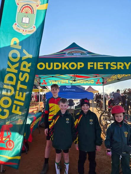 Laerskool Goudkop se Fietsryers Presteer Moedig op die Baan