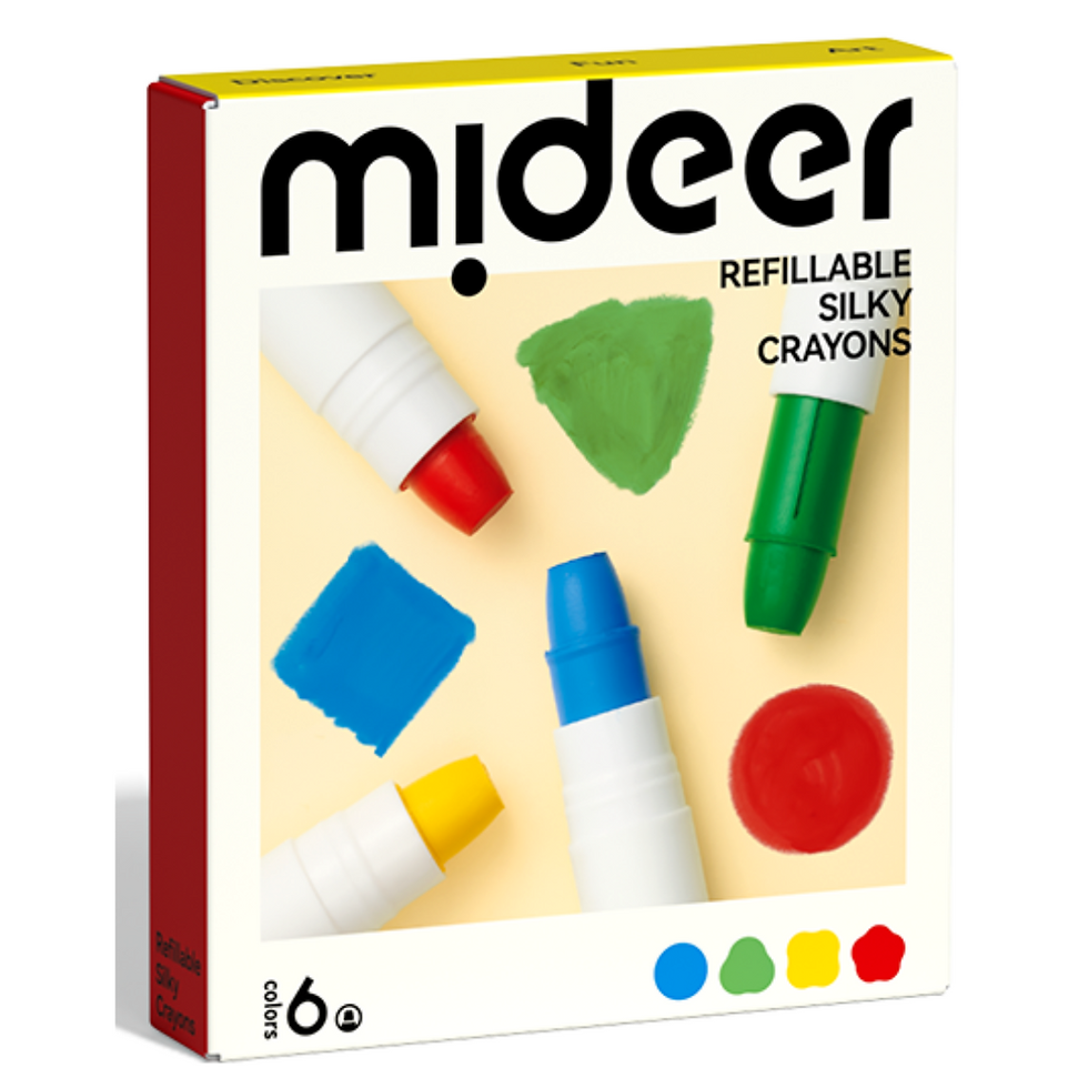 Thumbnail: Mideer Silky Washable Crayons