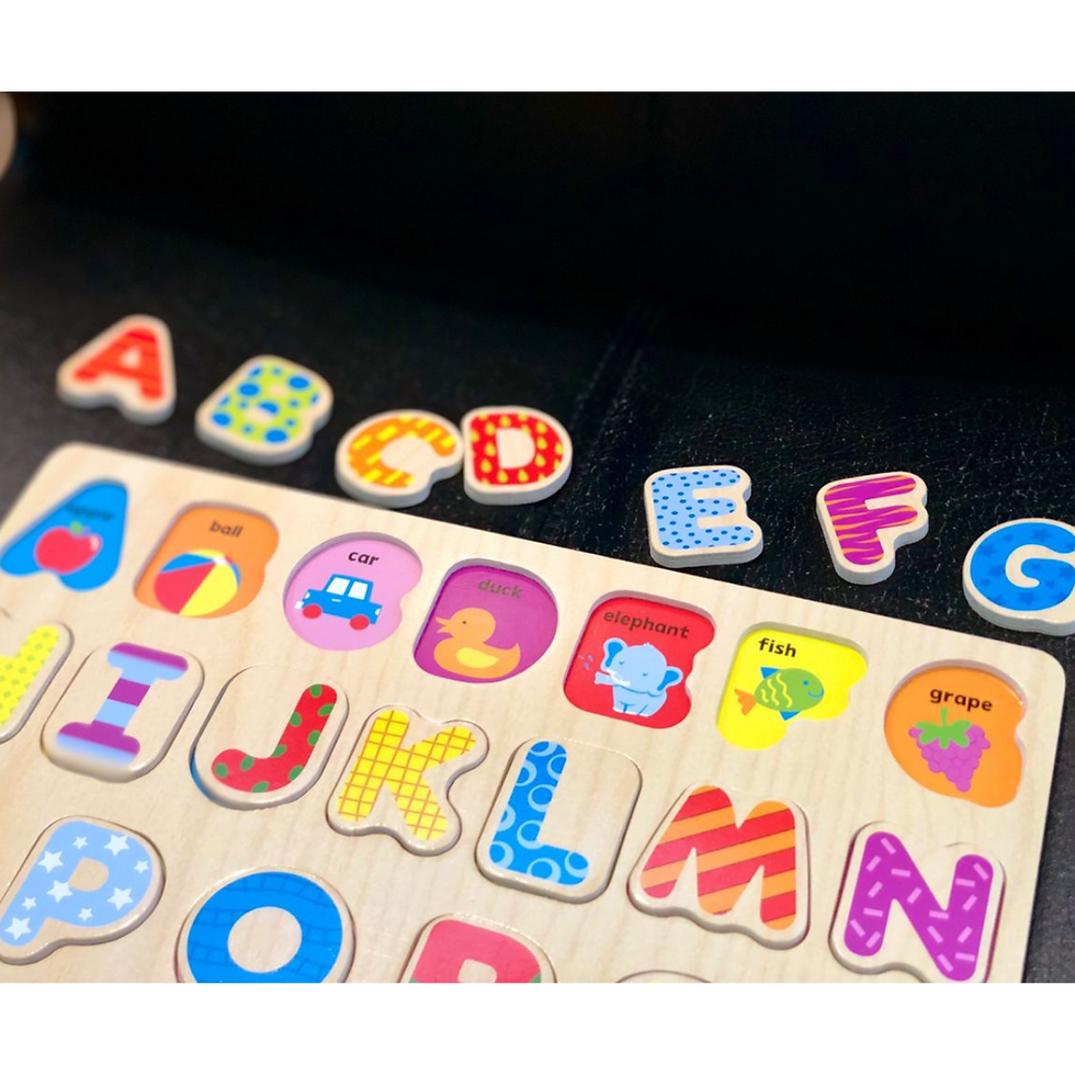 Thumbnail: Wooden ABC Puzzle