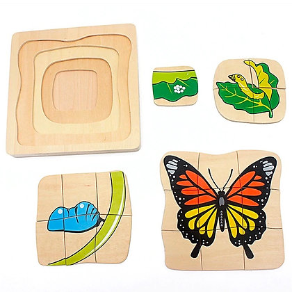 Montessori Butterfly Life Cycle Puzzle