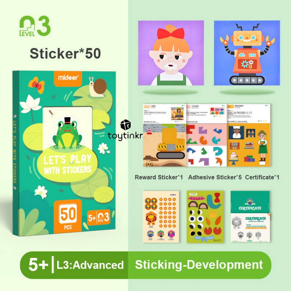 Thumbnail: Mideer Origami (Folding Paper, Let's Cut Paper, Let's Play Sticker)