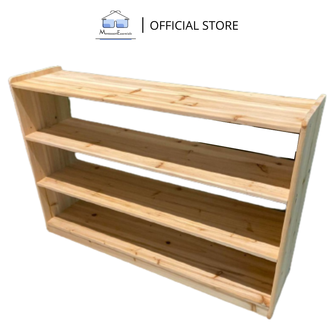 [PRE-ORDER] Natural Pine Wood Montessori Shelf