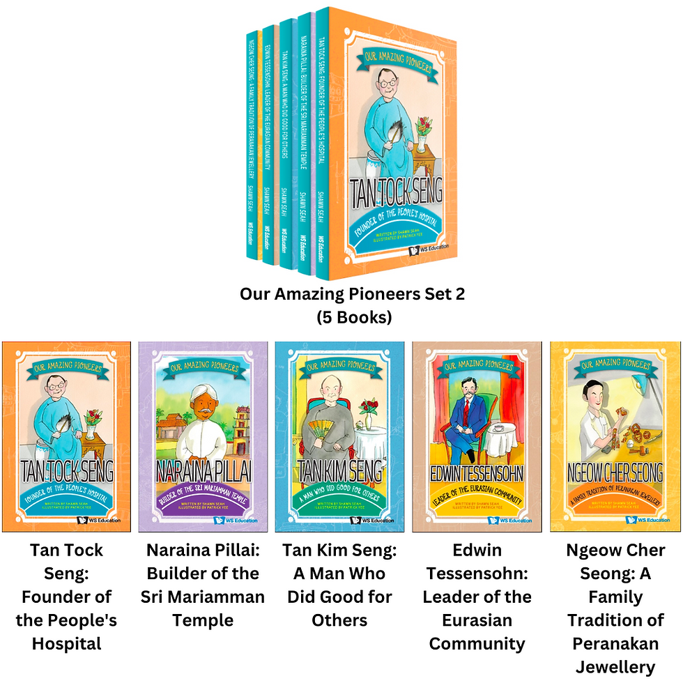 Thumbnail: WS Our Amazing Pioneers Book Series