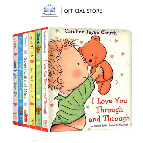 Caroline Jayne Churchボードブック6冊セット マイヤペン対応 Caroline Jayne Church Book (6 Books) | montessentials