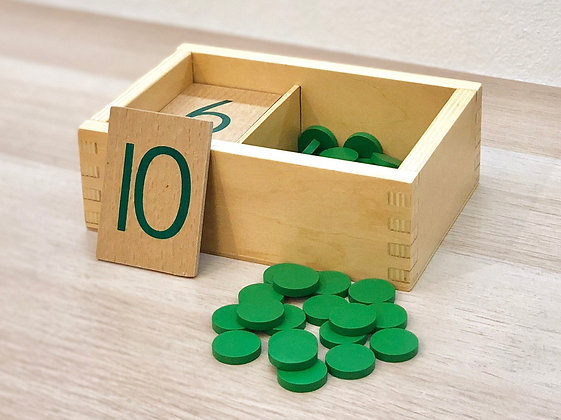 Montessori Number Cards and Counters