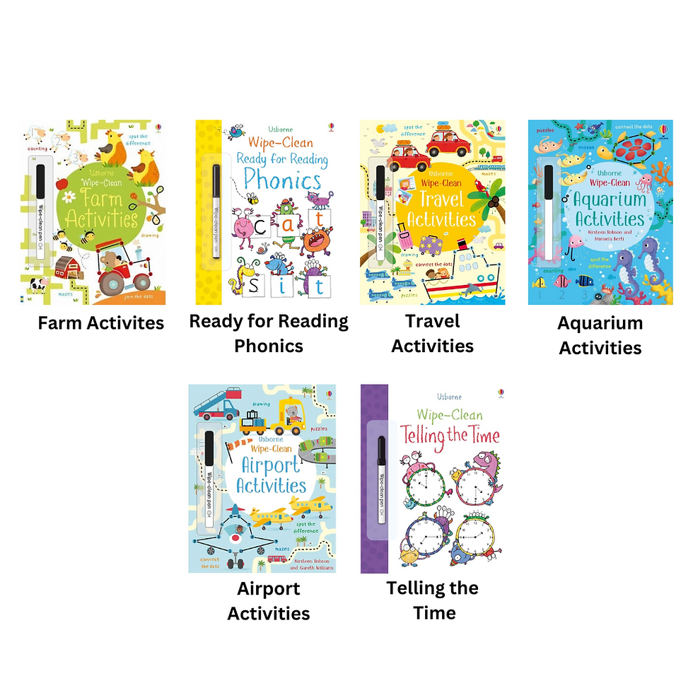 Thumbnail: Usborne Wipe Clean Book