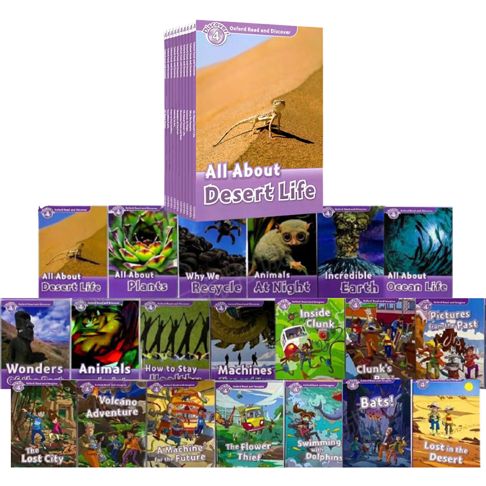 Thumbnail: Oxford Read and Discover Level 1 - 6 Book Set