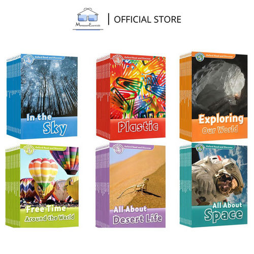 Oxford Read and Discover Level 1 - 6 Book Set | montessentials