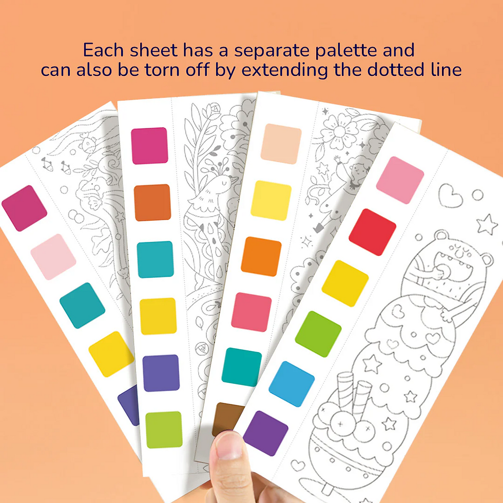 Thumbnail: Mideer Pocket Watercolour Painting Book
