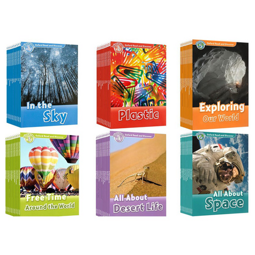Oxford Read and Discover Level 1 - 6 Book Set | montessentials
