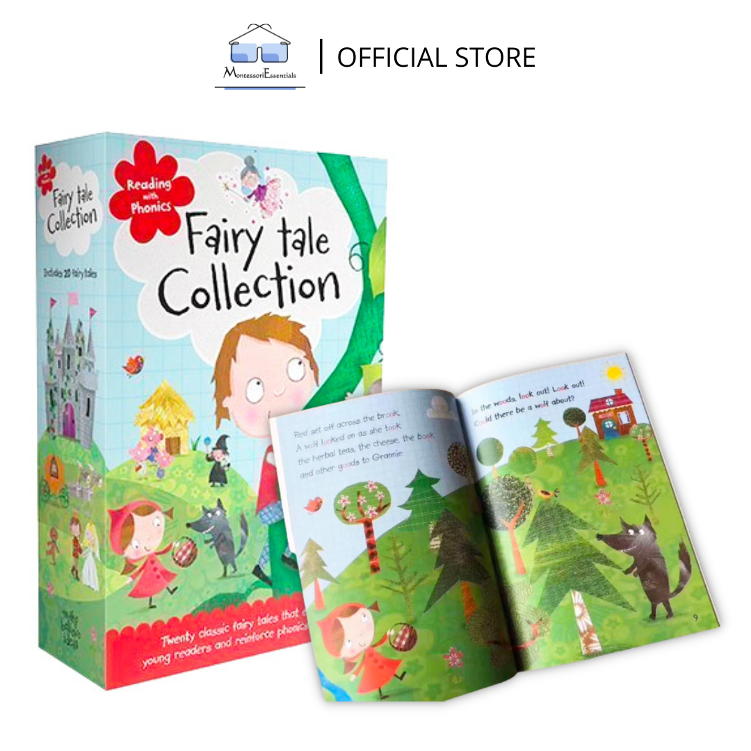 Fairy Tale Book Collection (20 Books) - Reading with Phonics