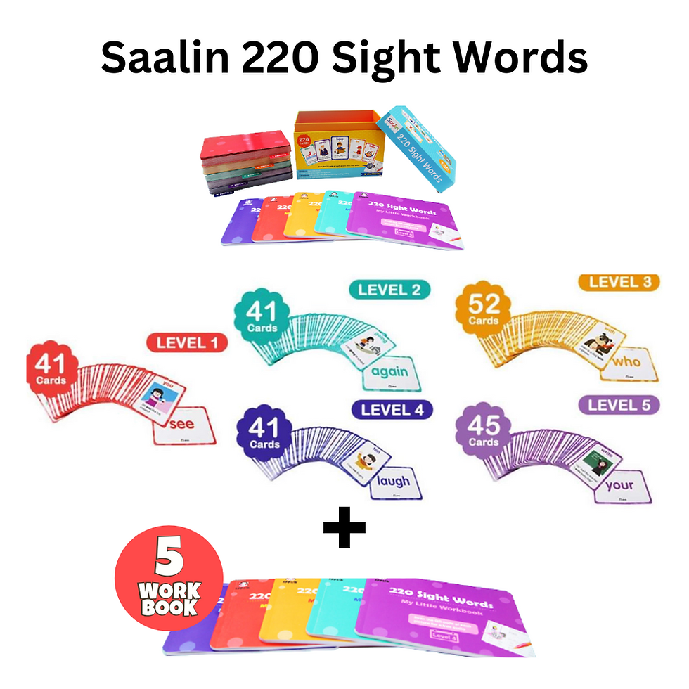 Thumbnail: (Bundle Deal) Saalin 220 Sight Words + Saalin Phonics Kids