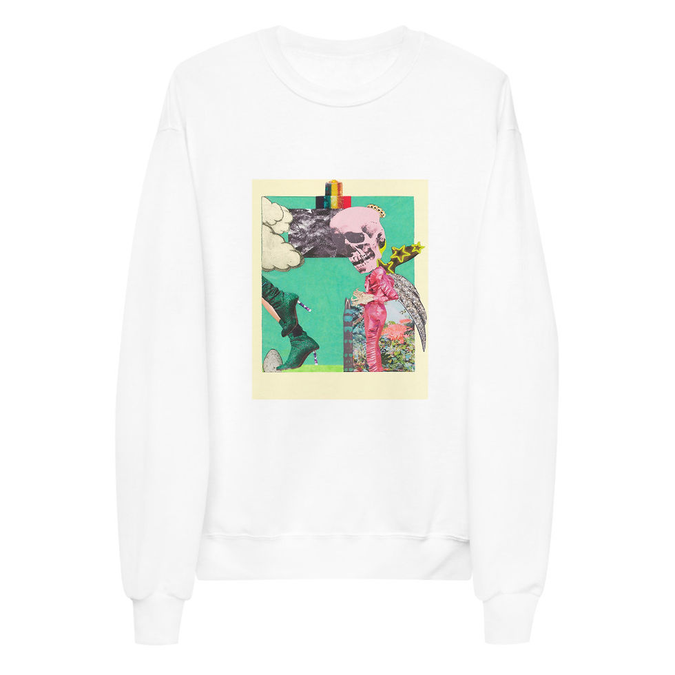 Thumbnail: Unisex fleece sweatshirt