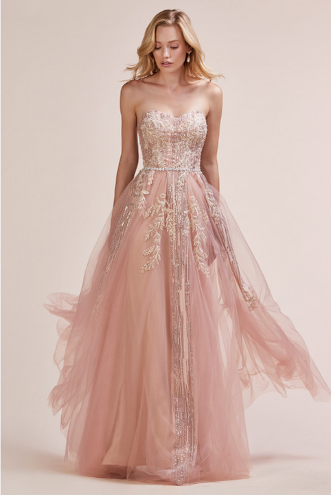 D0121 Andrea _ Leo Couture A0667 ROSE-GO