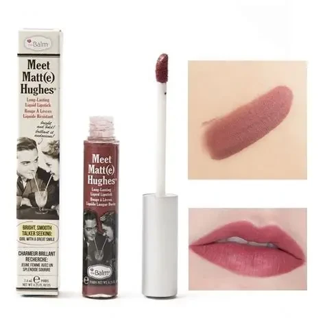 thebalm meet matt e hughes liquid lipstick Amazon.com: theBalm Meet Matt(e) Hughes Matte Liquid Lipstick main image 0