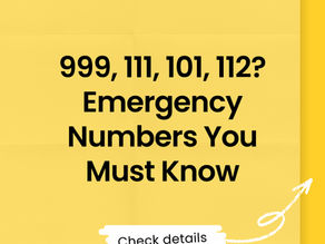 International Student? Know These 4 Emergency Numbers